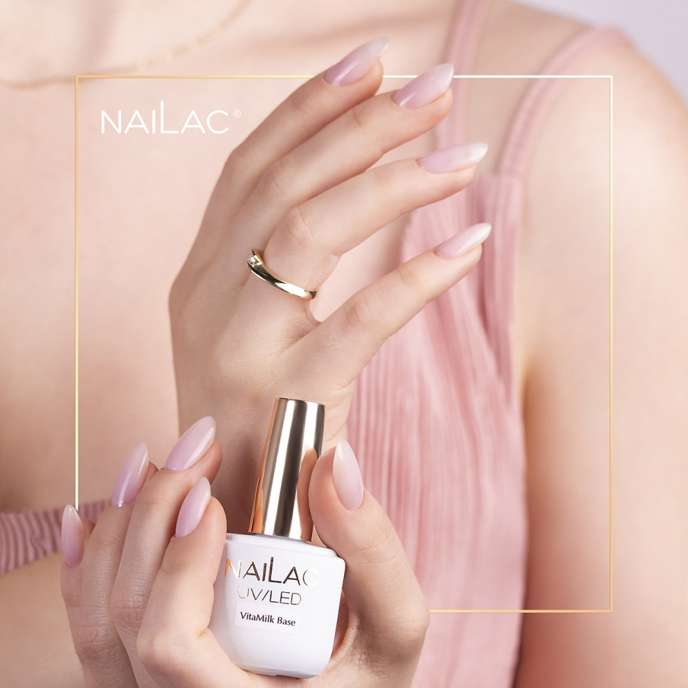 Baza hybrydowa VitaMilk Base NaiLac 7ml Baza hybrydowa VitaMilk Base NaiLac 7ml