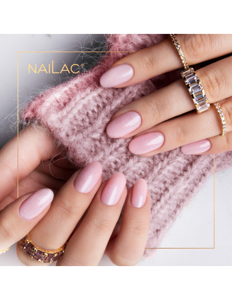 #404R Rubber nail polish NaiLac 7ml