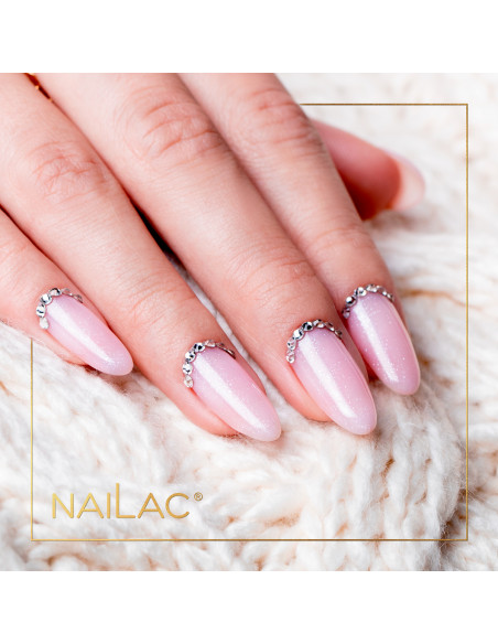 #404R Rubber nail polish NaiLac 7ml