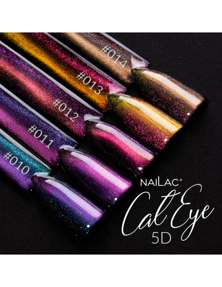 Lakier hybrydowy Cat Eye 5D #012 NaiLac 7ml NaiLac - 4 Lakier hybrydowy Cat Eye 5D #012 NaiLac 7ml NaiLac - 4