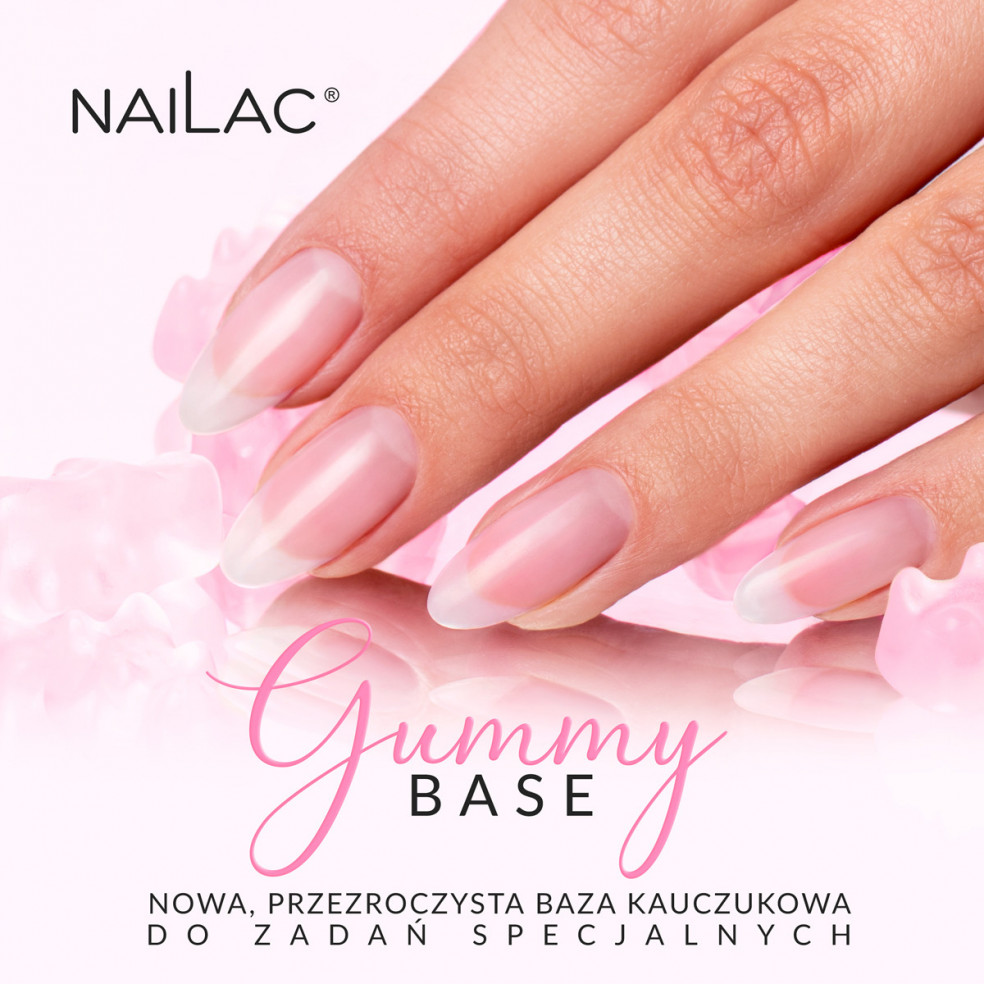 Rubber Base Gummy NaiLac 7ml NaiLac - 3 Rubber Base Gummy NaiLac 7ml NaiLac - 3