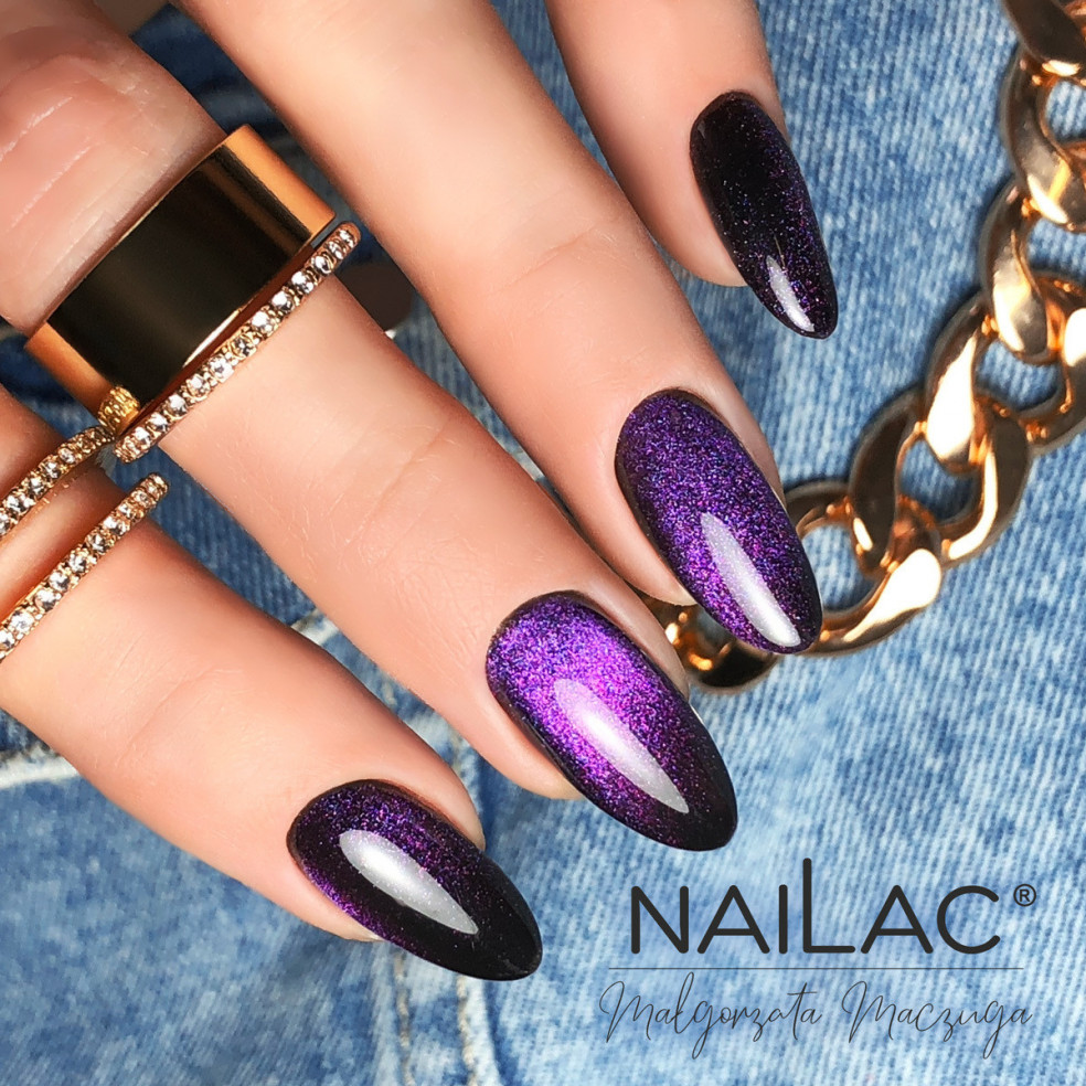 Lakier hybrydowy Cat Eye 5D #012 NaiLac 7ml NaiLac - 5 Lakier hybrydowy Cat Eye 5D #012 NaiLac 7ml NaiLac - 5