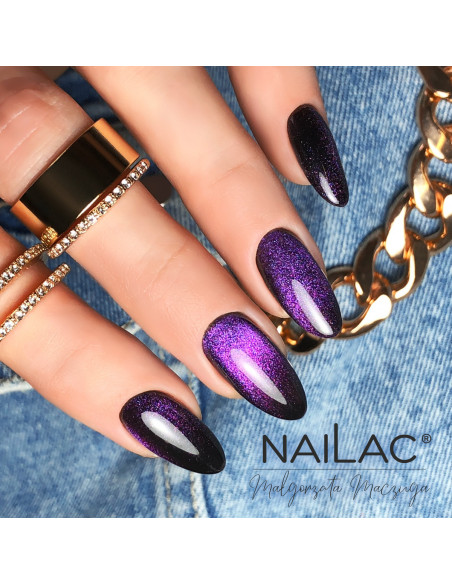 Lakier hybrydowy Cat Eye 5D #012 NaiLac 7ml NaiLac - 5 Lakier hybrydowy Cat Eye 5D #012 NaiLac 7ml NaiLac - 5