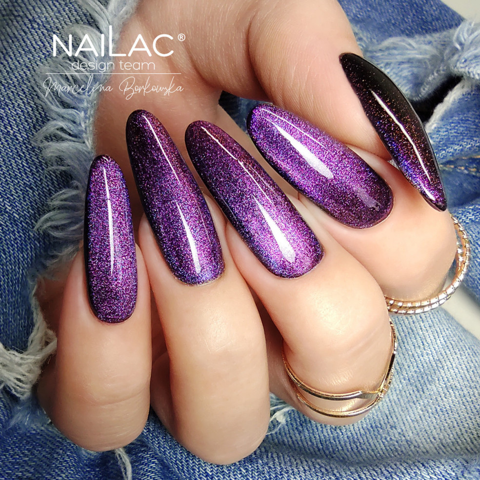Lakier hybrydowy Cat Eye 5D #012 NaiLac 7ml NaiLac - 6 Lakier hybrydowy Cat Eye 5D #012 NaiLac 7ml NaiLac - 6