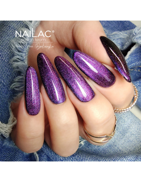 Lakier hybrydowy Cat Eye 5D #012 NaiLac 7ml NaiLac - 6 Lakier hybrydowy Cat Eye 5D #012 NaiLac 7ml NaiLac - 6