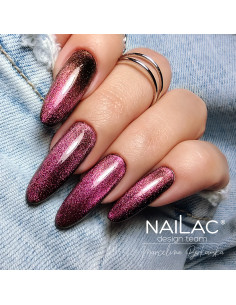 Lakier hybrydowy Cat Eye 5D #013 NaiLac 7ml NaiLac - 1 2