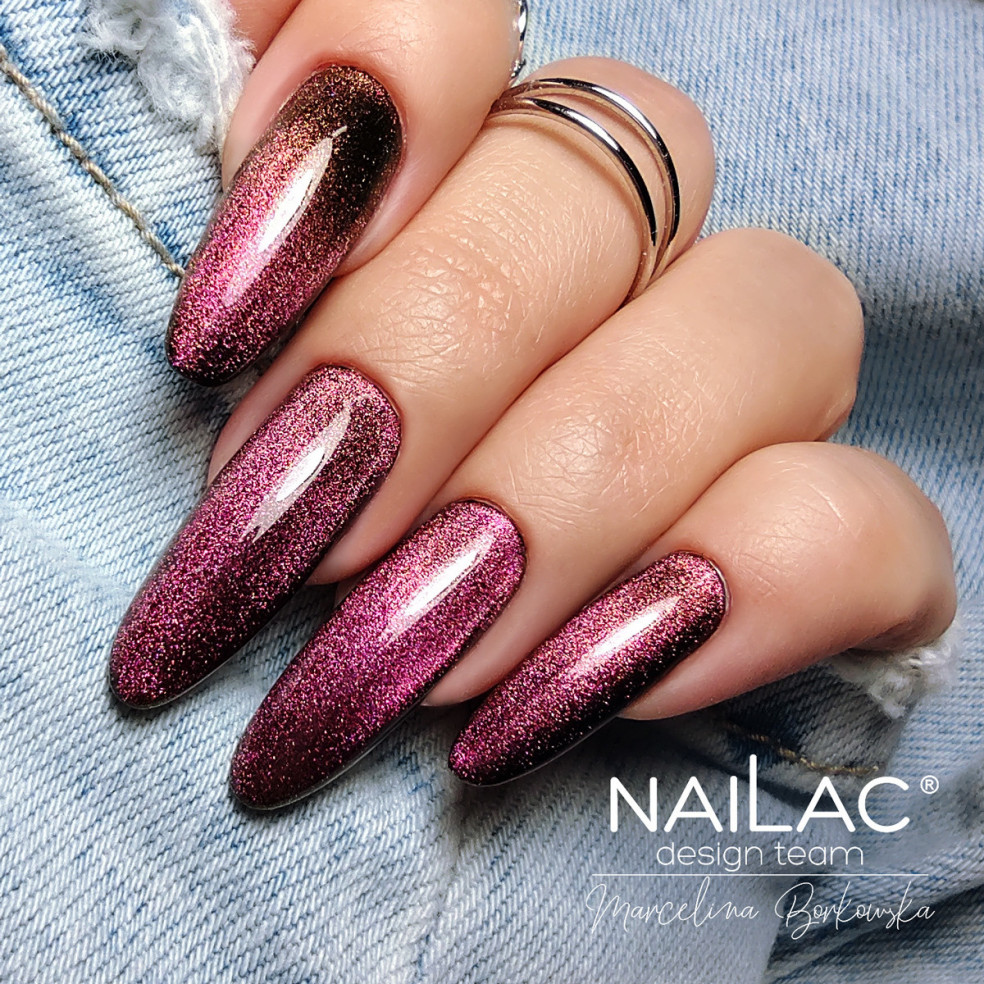 Lakier hybrydowy Cat Eye 5D #013 NaiLac 7ml NaiLac - 2 Lakier hybrydowy Cat Eye 5D #013 NaiLac 7ml NaiLac - 2