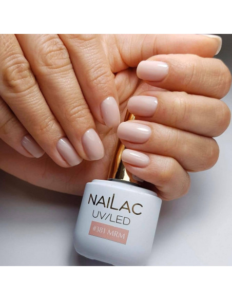 #381 MRM Rubber nail polish NaiLac 7ml