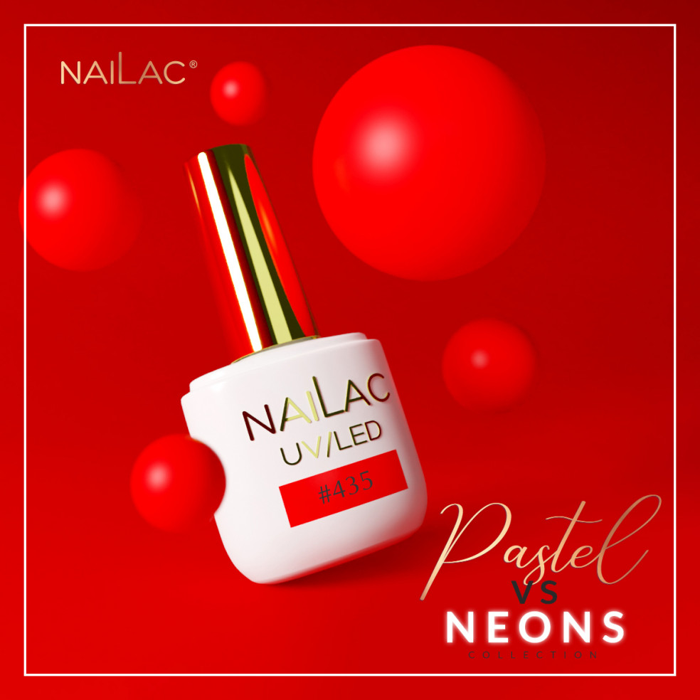 #435 Lakier hybrydowy NaiLac 7ml #435 Lakier hybrydowy NaiLac 7ml