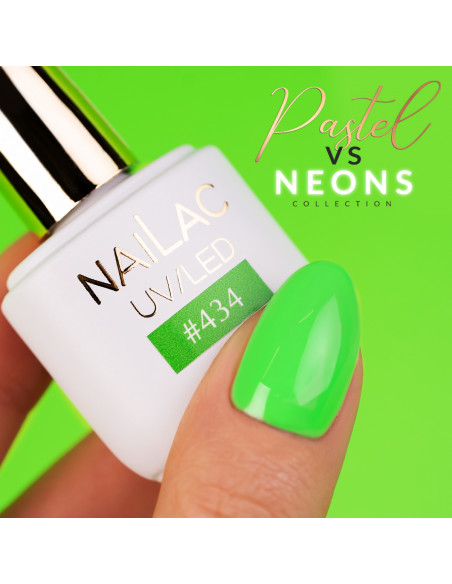 #434 Lakier hybrydowy NaiLac 7ml