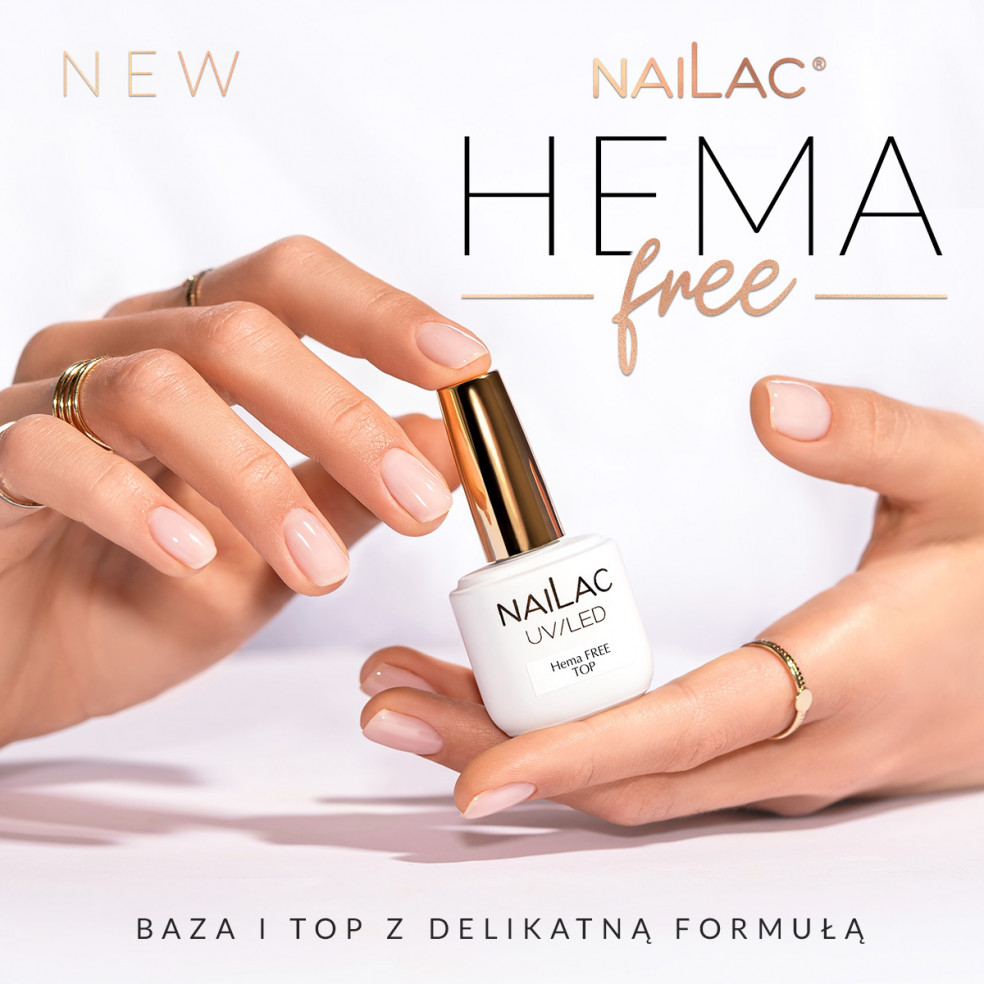 Hema Free Hybrid base coat NaiLac 7ml Hema Free Hybrid base coat NaiLac 7ml