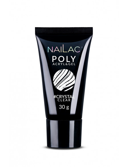 Poly Acryl&Gel #Crystal Clear NaiLac 30 g
