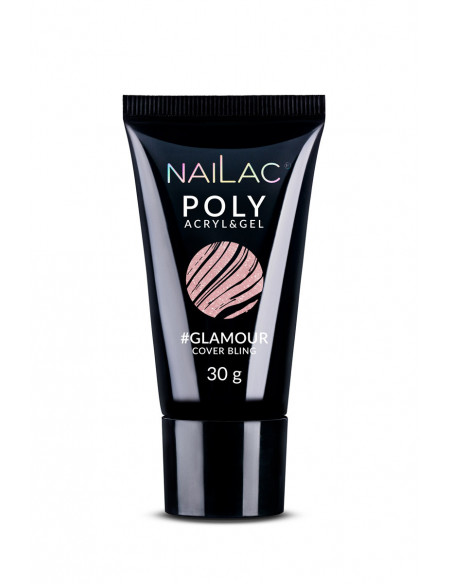 Poly Acryl&Gel #Glamour Cover Bling NaiLac 30g
