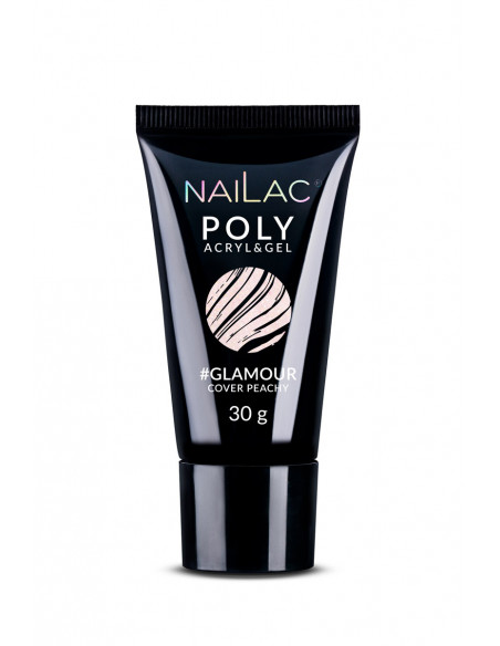 Poly Acryl&Gel #Glamour Cover Peachy NaiLac 30g