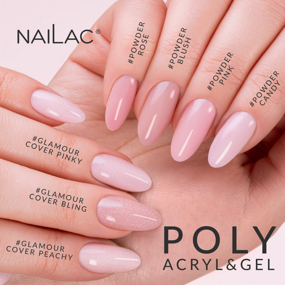 Poly Acryl&Gel #Powder Candy NaiLac 30g