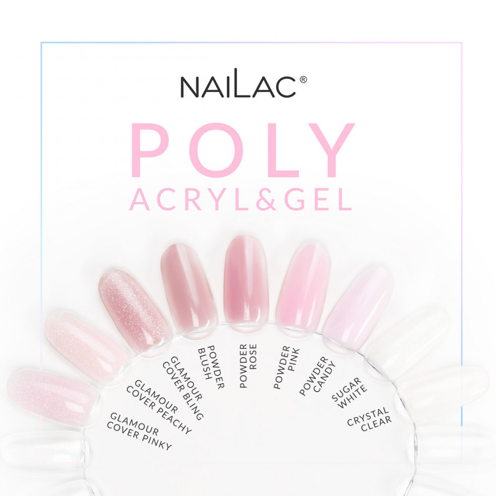 Poly Acryl&Gel #Powder Candy NaiLac 30g