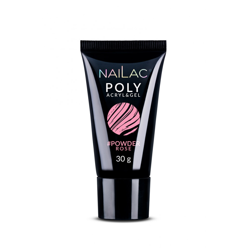 Poly Acryl&Gel #Powder Rose NaiLac 30g