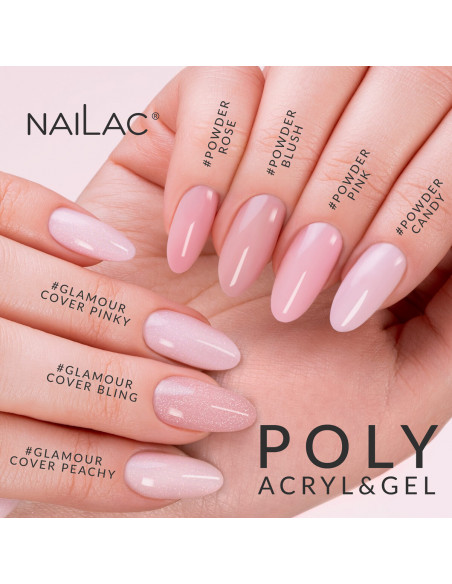 Poly Acryl&Gel #Sugar White NaiLac 30g