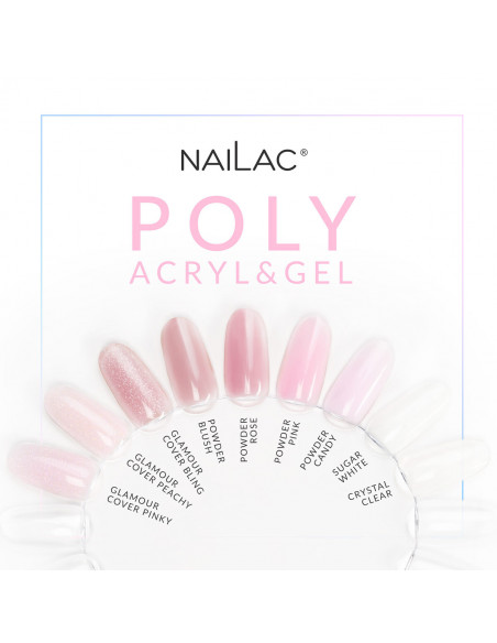 Poly Acryl&Gel #Sugar White NaiLac 30g