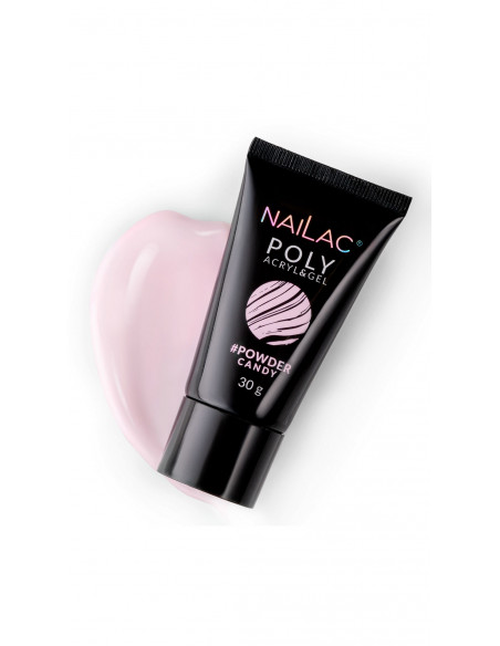 Poly Acryl Gel Powder Candy akrylożel NaiLac