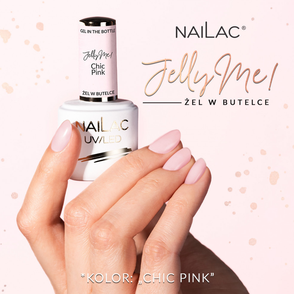 Gel in the bottle JellyMe! Chic Pink... Gel in the bottle JellyMe! Chic Pink...