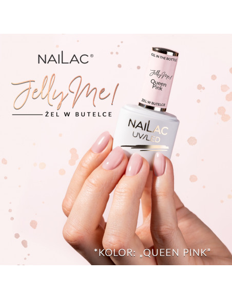 Żel w butelce JellyMe! Queen Pink NaiLac 7 ml