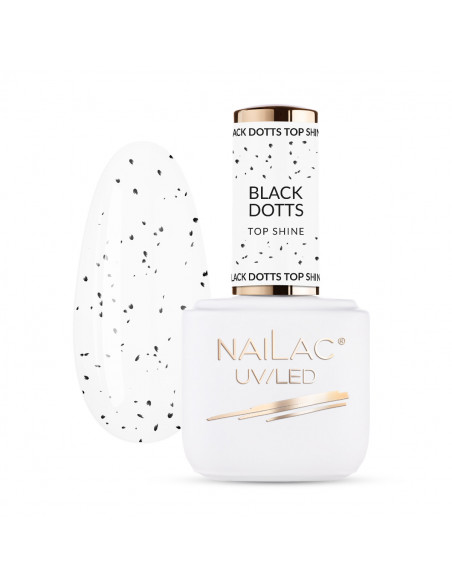 Top hybrydowy Black Dotts TOP Shine NaiLac 7ml