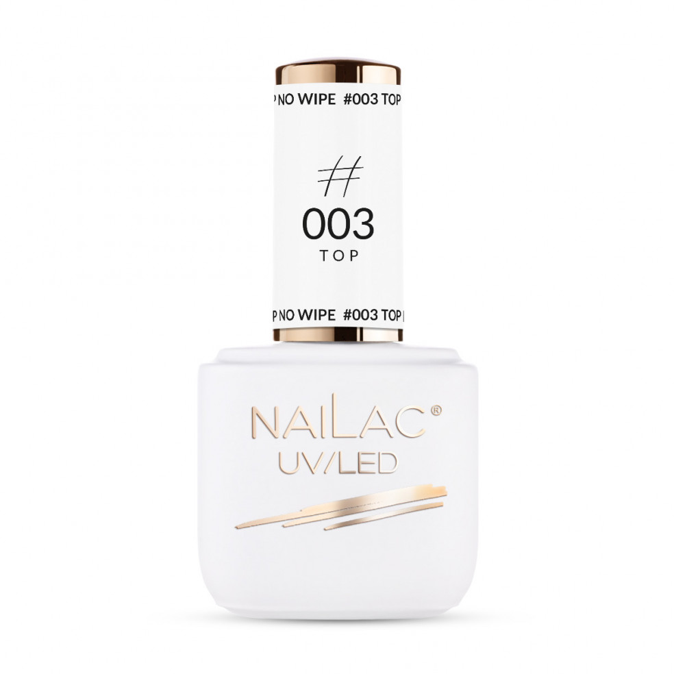 #003 Hybrid top coat - No Wipe NaiLac...