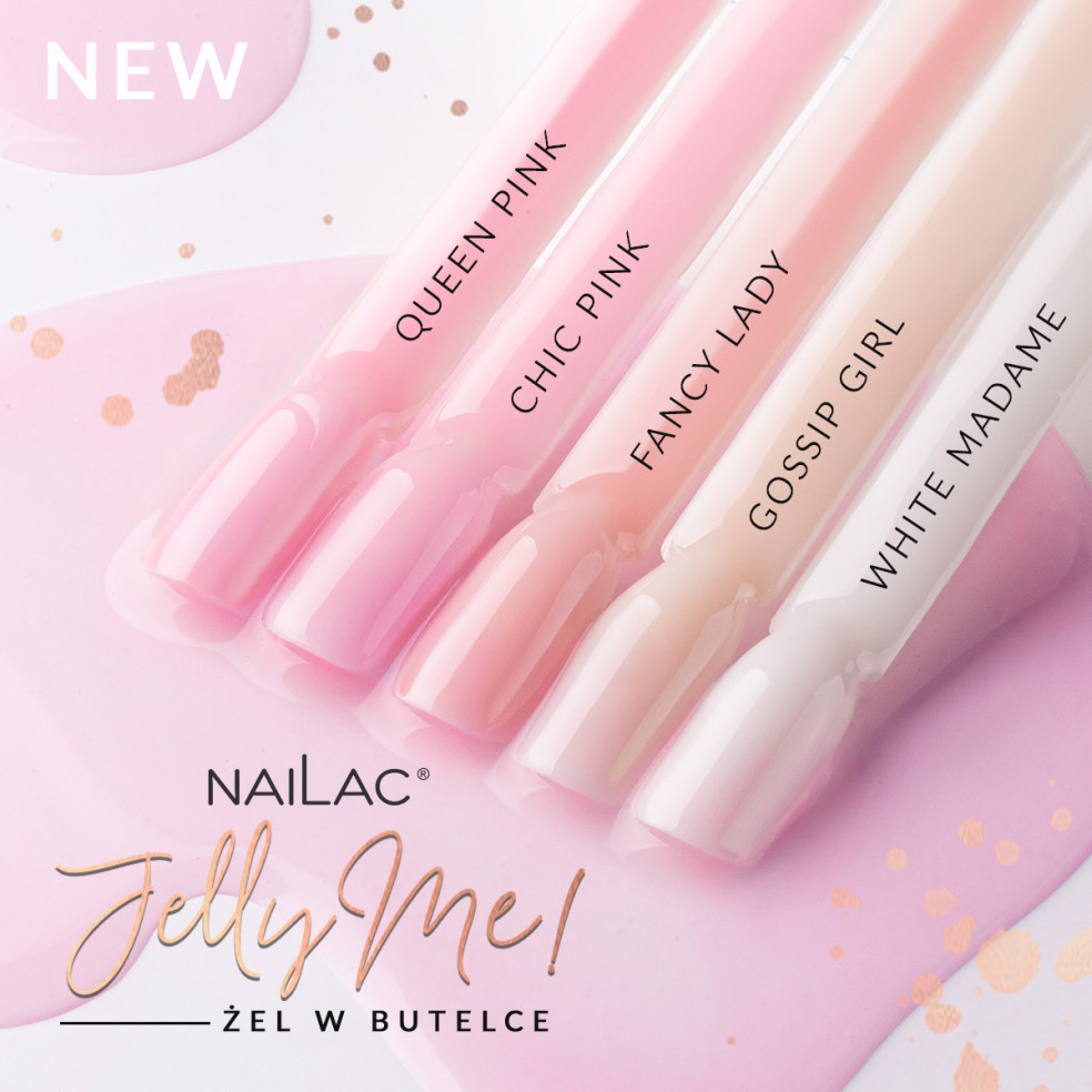 Gel in the bottle JellyMe! Chic Pink... Gel in the bottle JellyMe! Chic Pink...