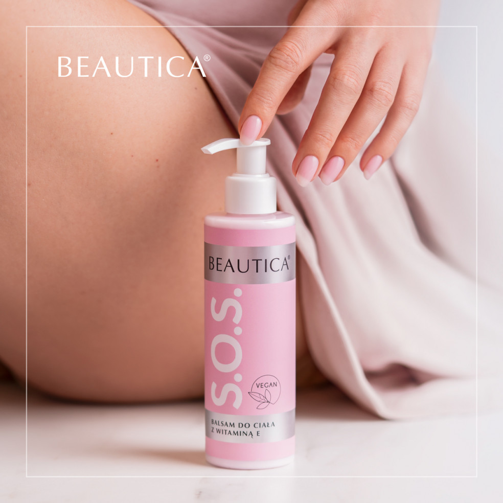 S.O.S - Balsam do ciała z witaminą E 200ml BEAUTICA - 2