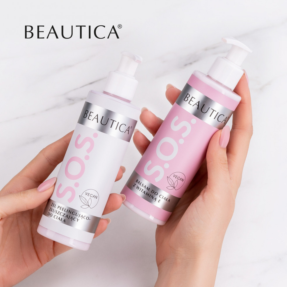 S.O.S - Balsam do ciała z witaminą E 200ml BEAUTICA - 4