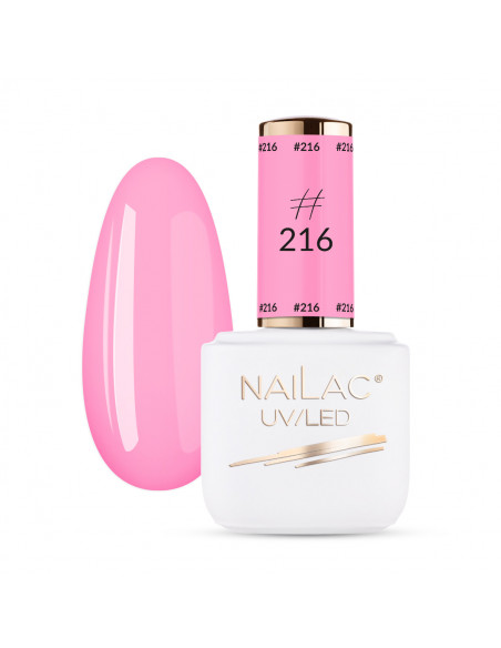 #216 Lakier hybrydowy NaiLac #216 Lakier hybrydowy NaiLac