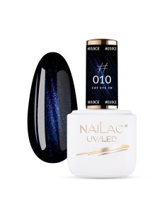 Lakier hybrydowy Cat Eye 5D #010 NaiLac 7ml NaiLac - 1