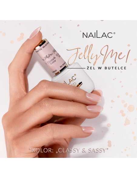 Żel w butelce JellyMe! Classy&Sassy NaiLac 7 ml