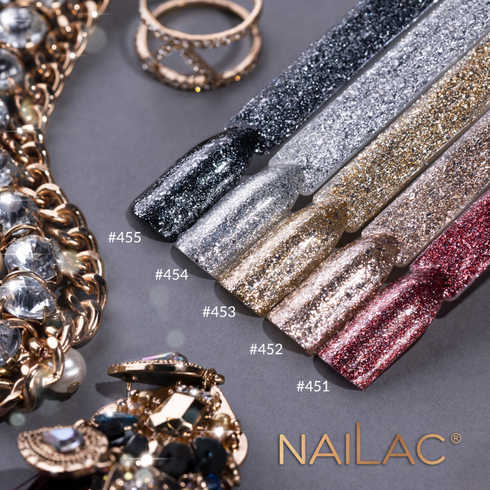 #451 Lakier hybrydowy NaiLac 7ml #451 Lakier hybrydowy NaiLac 7ml