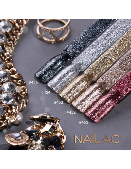 #451 Lakier hybrydowy NaiLac 7ml