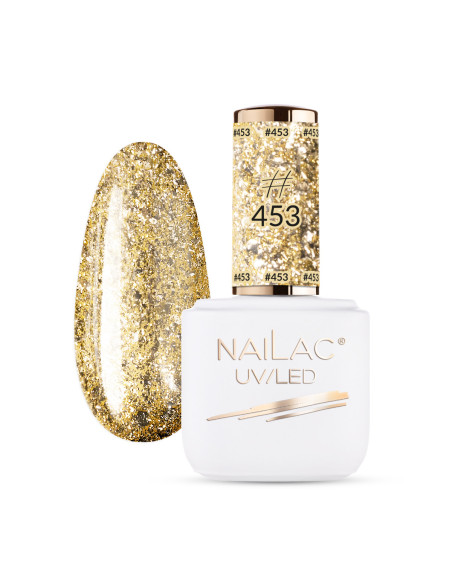 #453 Lakier hybrydowy NaiLac 7ml #453 Lakier hybrydowy NaiLac 7ml