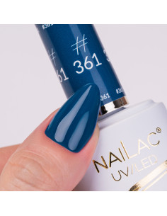 #361Lakier hybrydowy NaiLac... 2