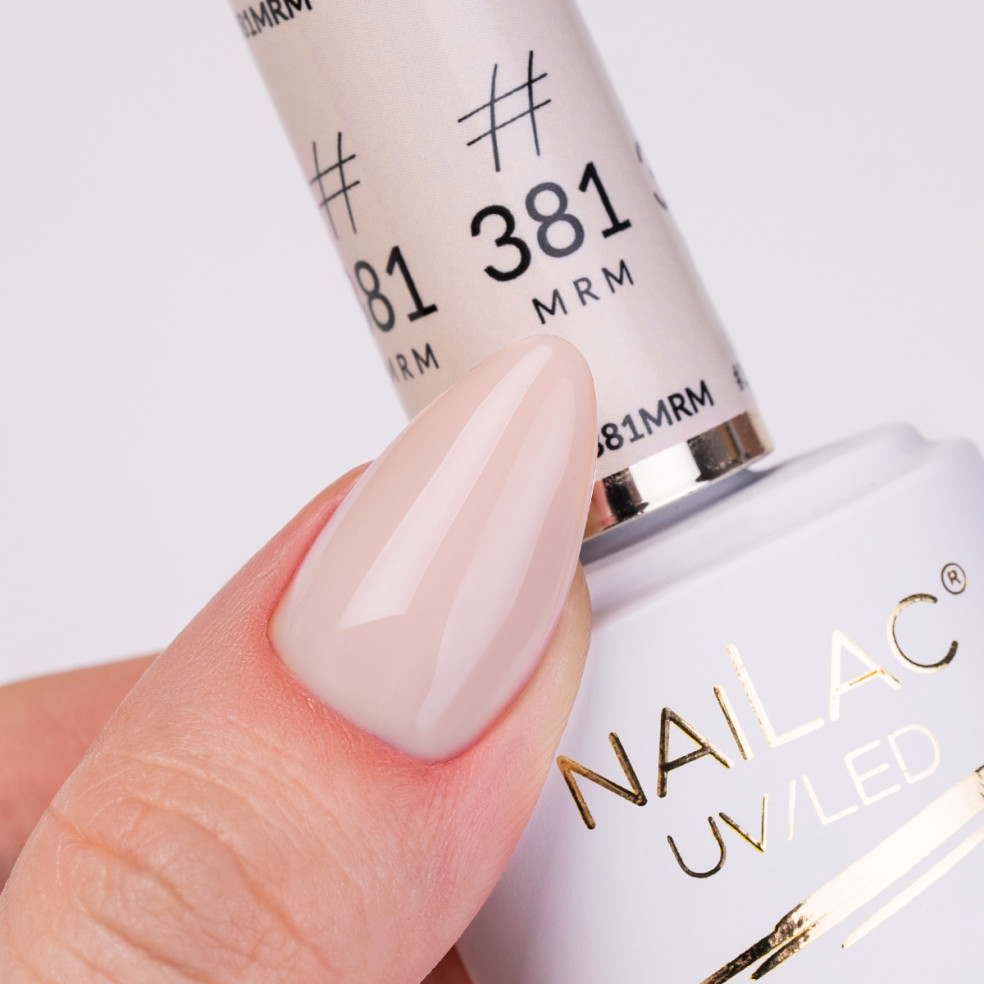 #381 MRM Lakier kauczukowy NaiLac 7ml