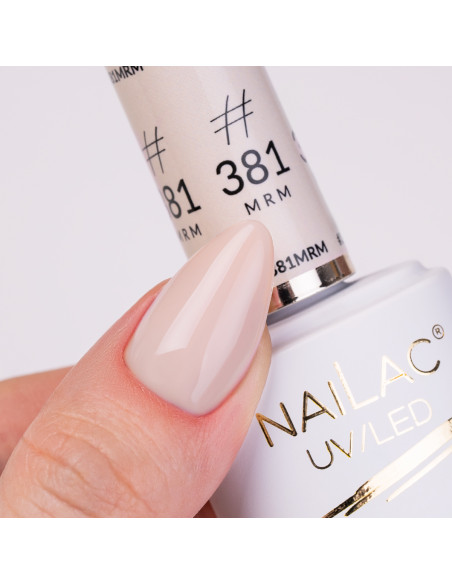 #381 MRM Rubber nail polish NaiLac 7ml