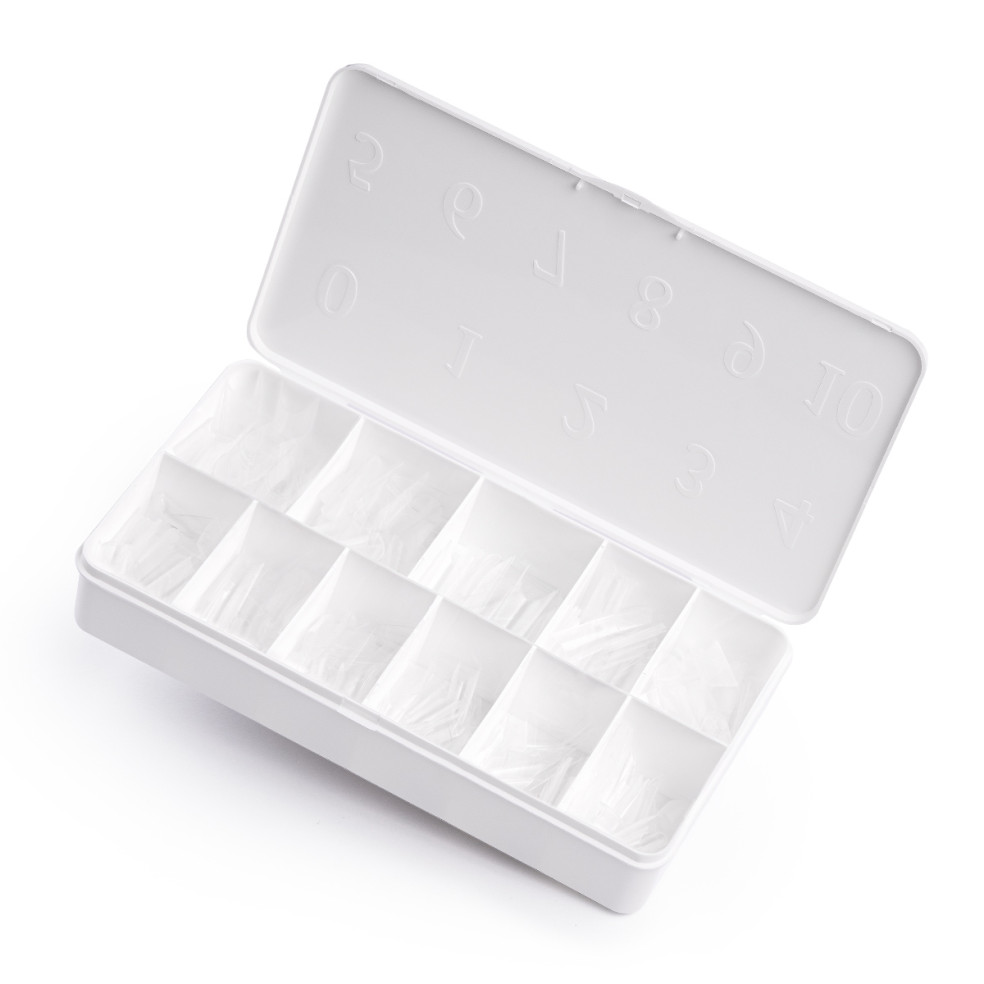 Formy tunelowe Square NaiLac 504 szt. Formy tunelowe Square NaiLac 504 szt.