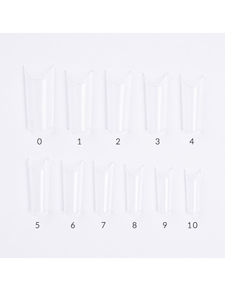 Formy tunelowe Square NaiLac 504 szt.