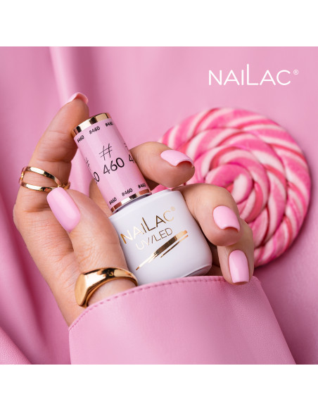 #460 Lakier hybrydowy NaiLac 7ml