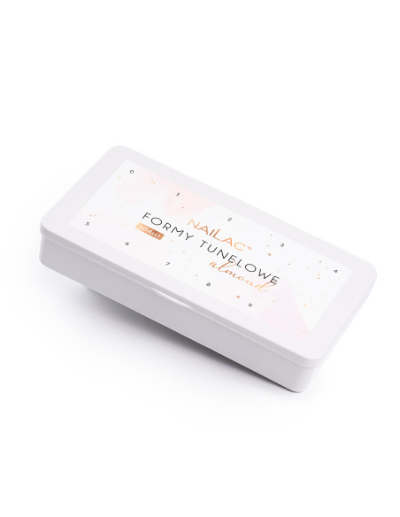 Formy tunelowe Almond NaiLac 504 szt.
