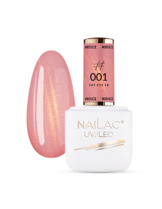 Lakier hybrydowy Cat Eye 5D #001 NaiLac 7ml NaiLac - 1