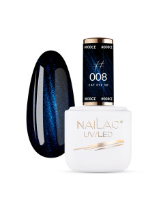 Lakier hybrydowy Cat Eye 5D #008 NaiLac 7ml NaiLac - 1