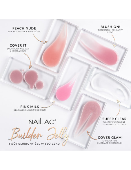 Builder Jelly Cover Glam NaiLac 15g