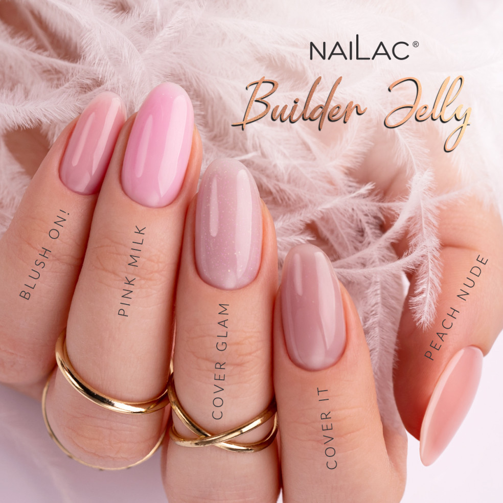 Builder Jelly Pink Milk NaiLac 15g