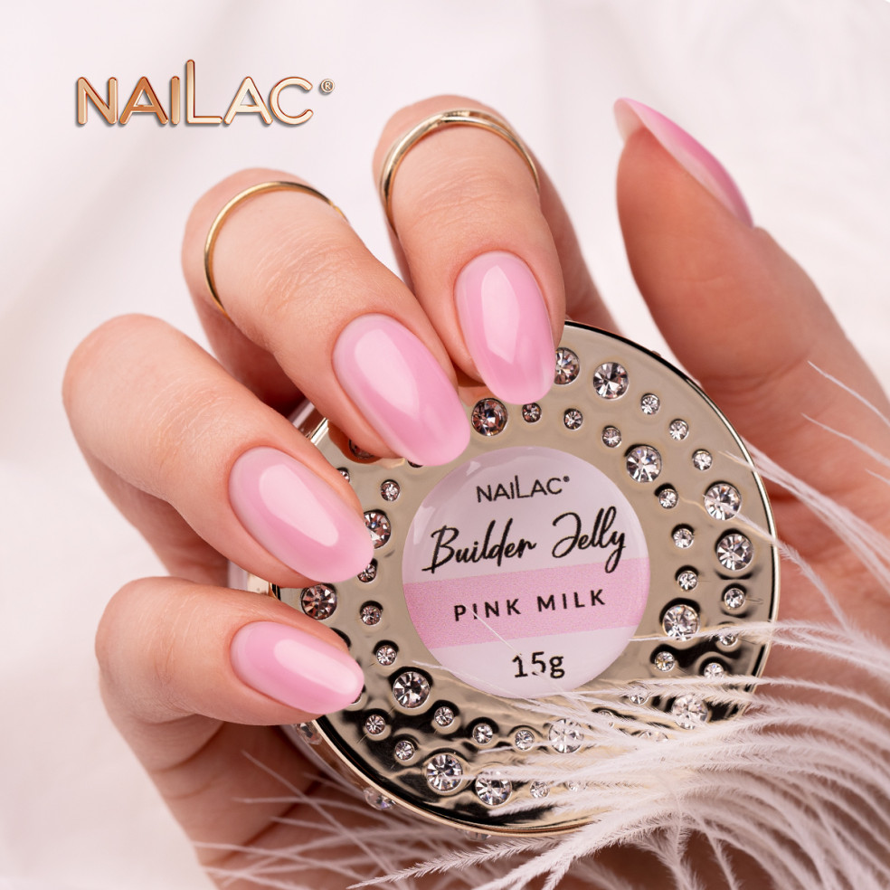 Builder Jelly Pink Milk NaiLac 15g