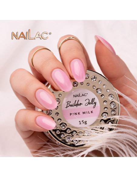 Builder Jelly Pink Milk NaiLac 15g